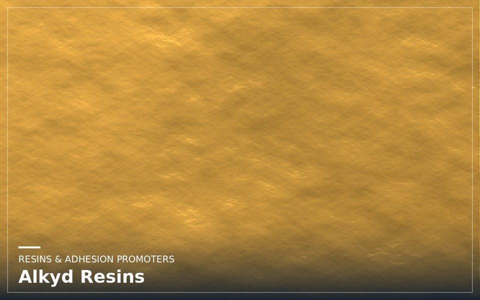 Alkyd Resins