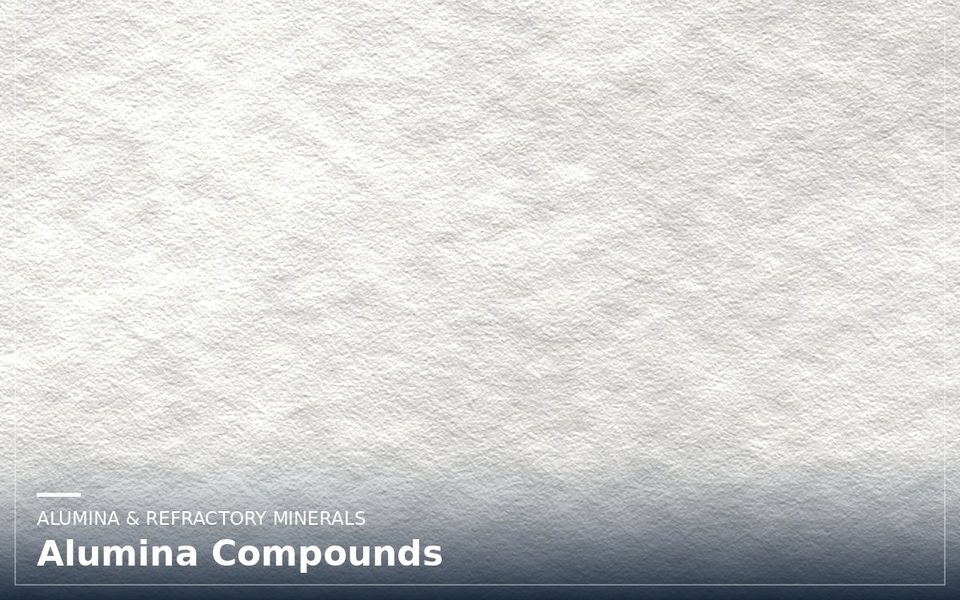 Alumina Compounds