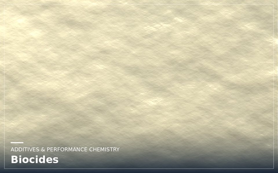 Biocides