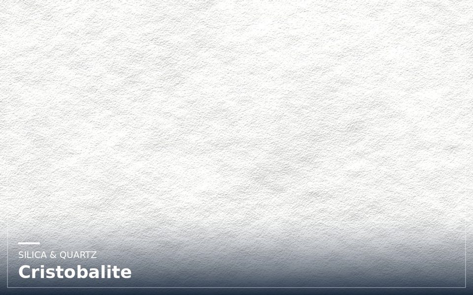 Cristobalite