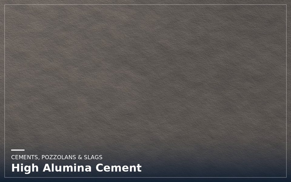 High Alumina Cement