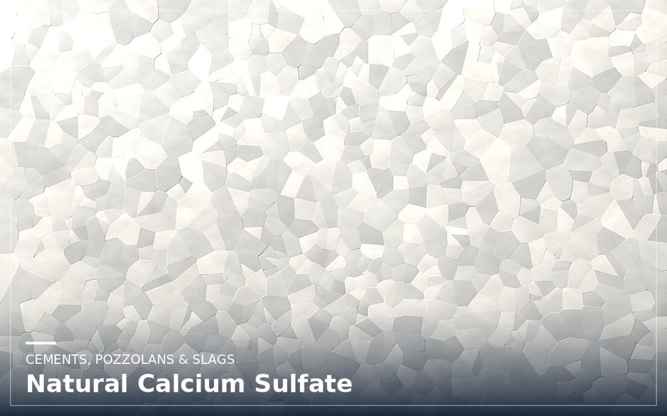 Natural Calcium Sulfate