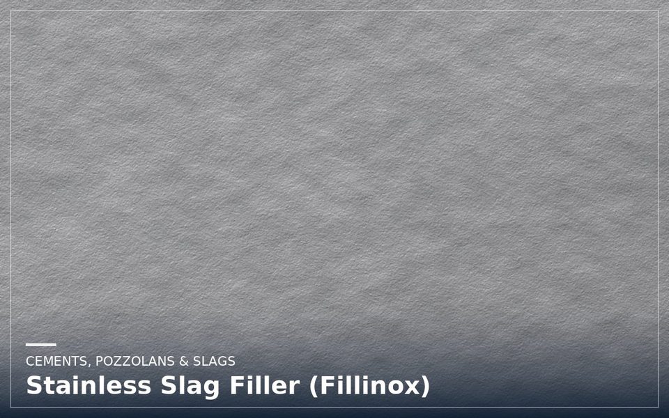 Stainless Slag Filler (Fillinox)
